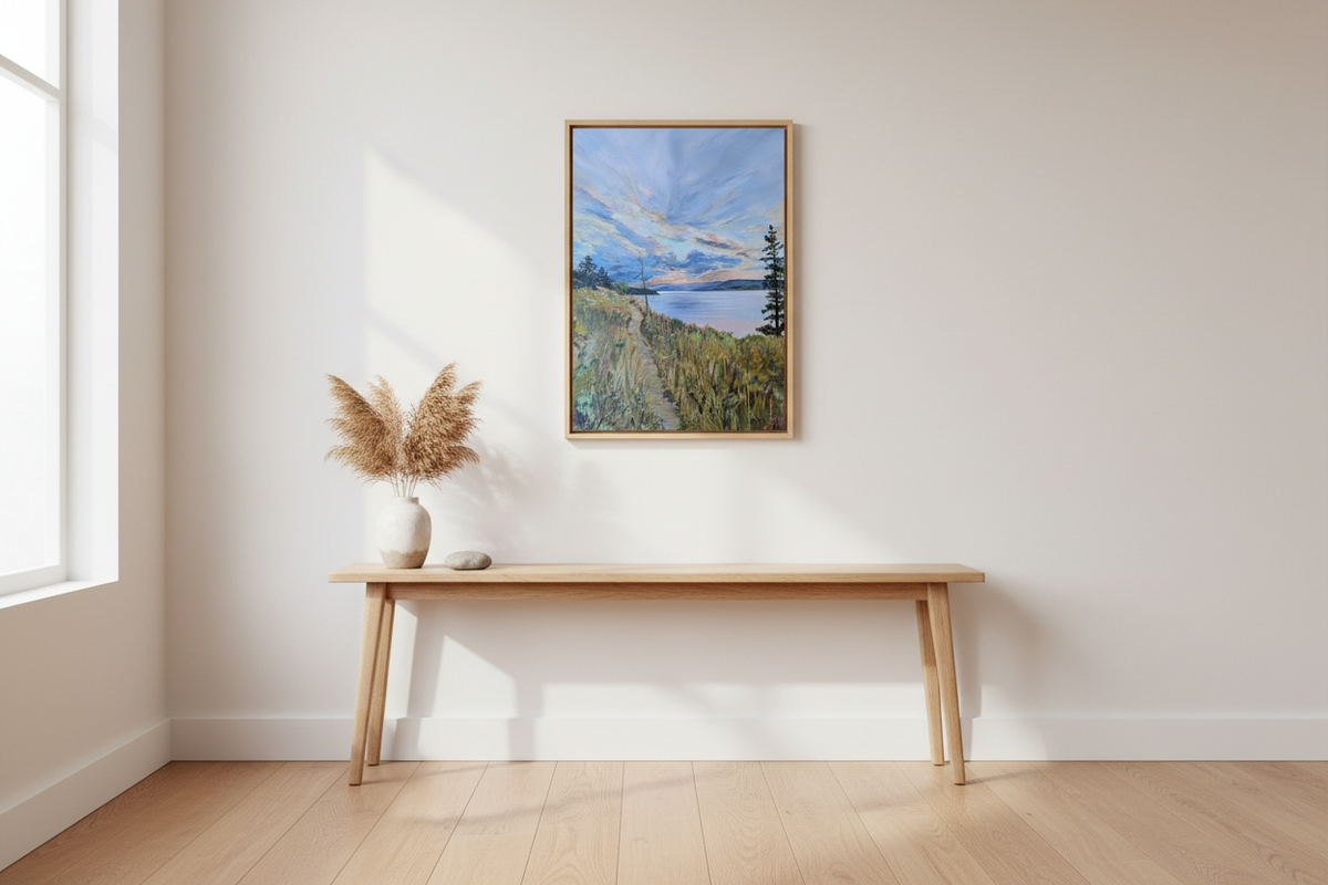 Coastal Trail – Above End Table Natural Tones