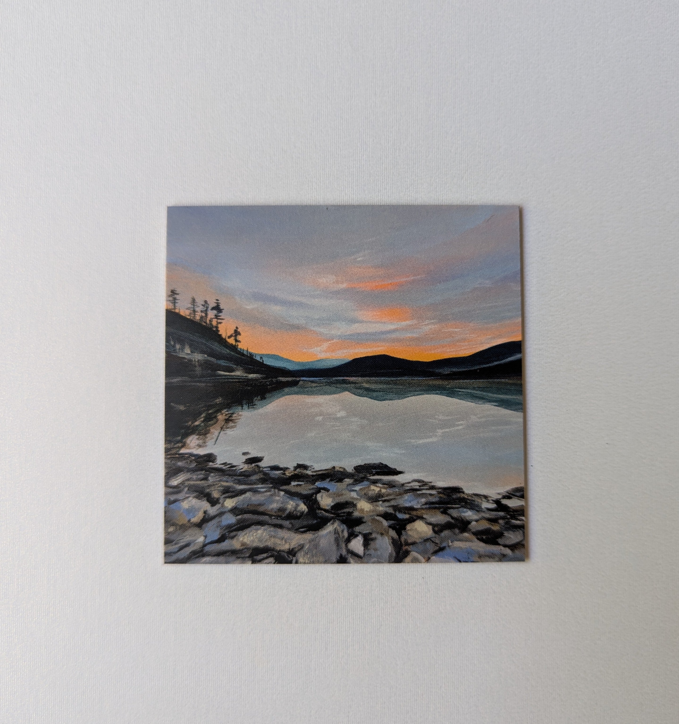 Evening Glow Art Magnet