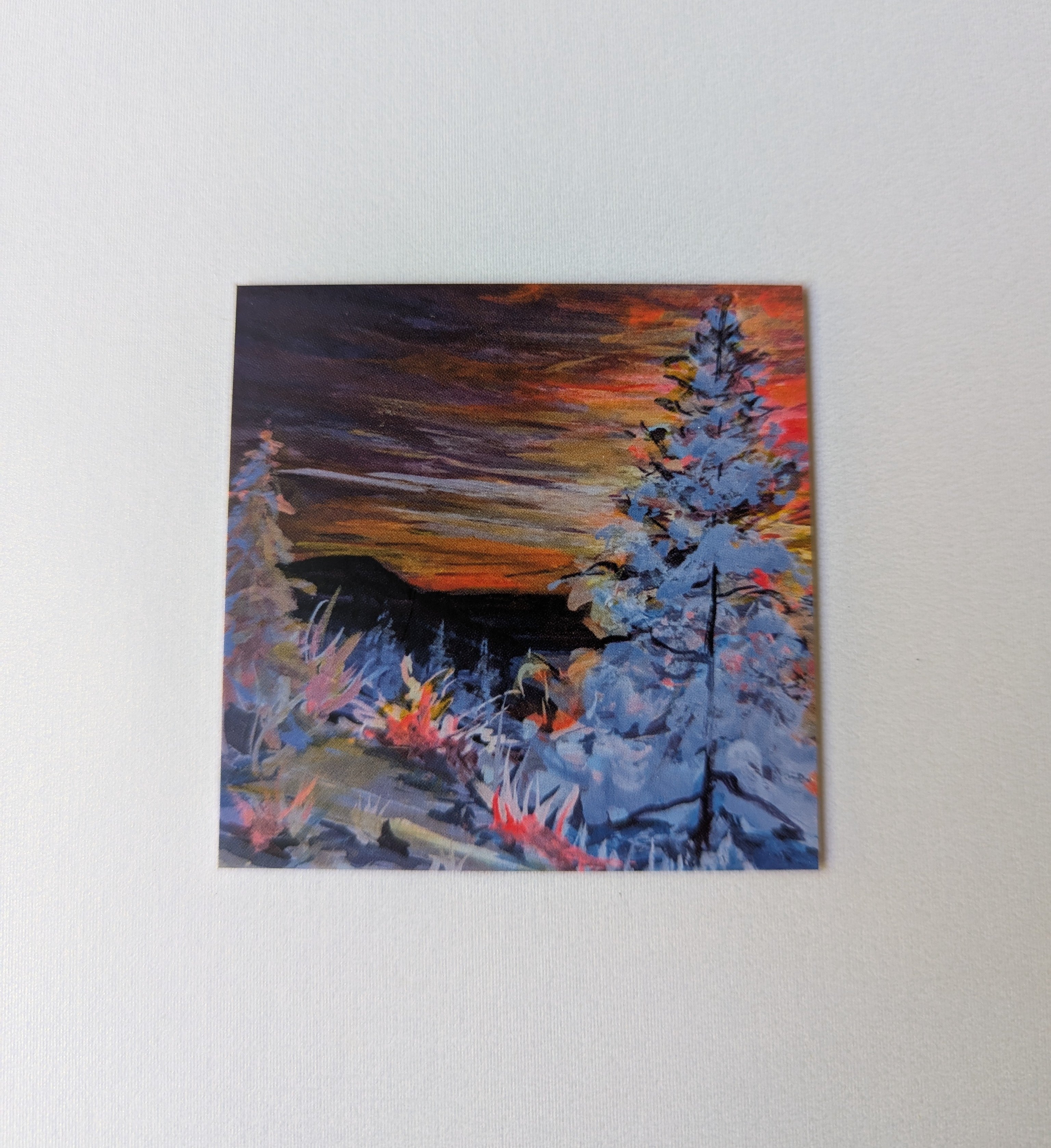 Glowing Sky Art Magnet